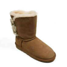 Velcro Fluffy Classic Mid Calf Boots